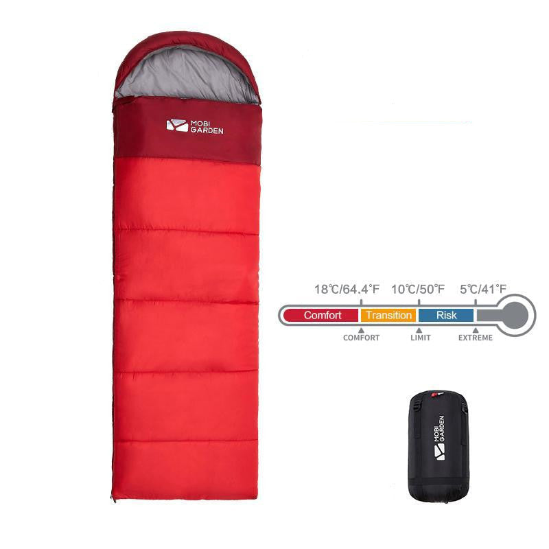 Thickened Winter Mummy Sleeping Bag for Camping