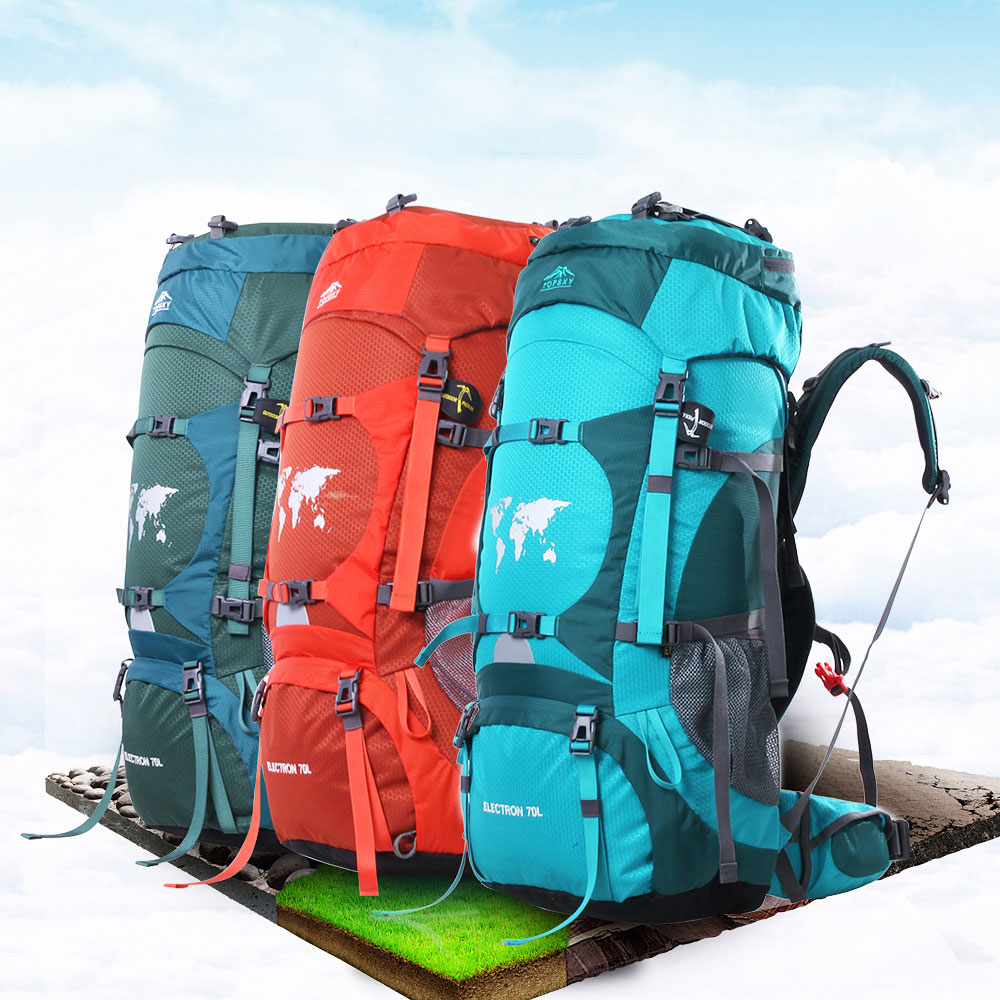Waterproof Large-Capacity Multifunctional Hiking Backpack for Outdoor Travel