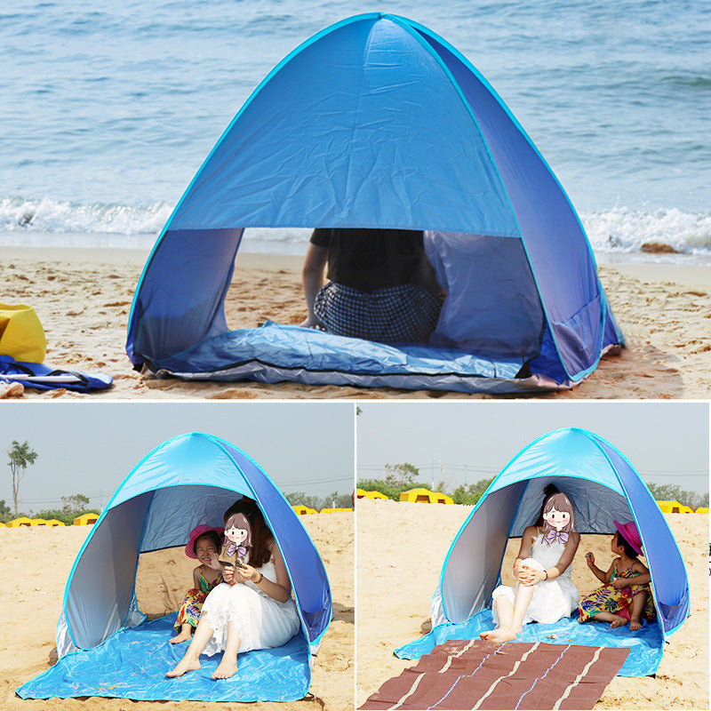 Quick-Setup Automatic Sunshade Camping Tent for Outdoors