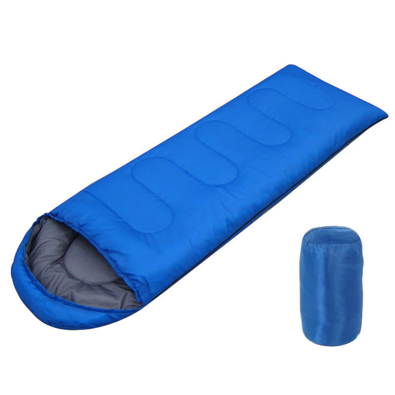 Cotton-Insulated Envelope Winter Sleeping Bag for Outdoor Camping