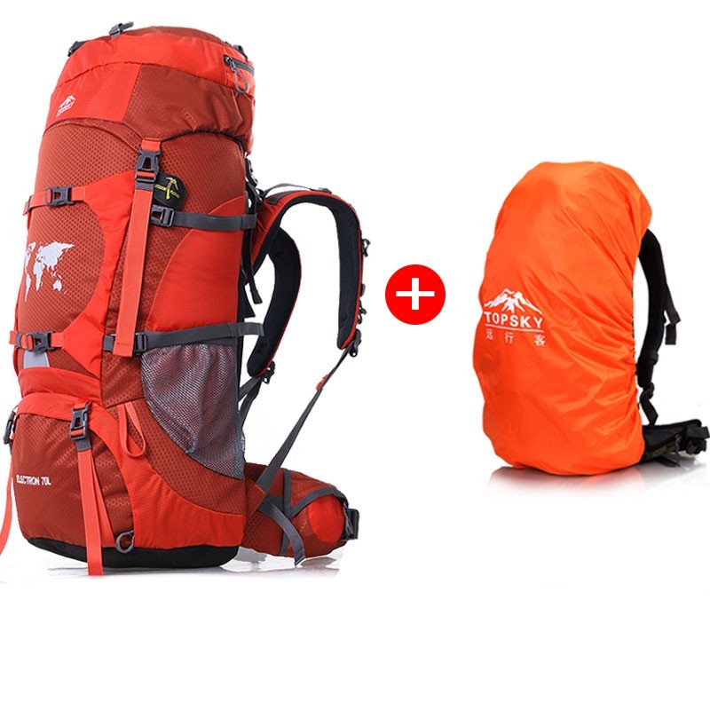 Waterproof Large-Capacity Multifunctional Hiking Backpack for Outdoor Travel