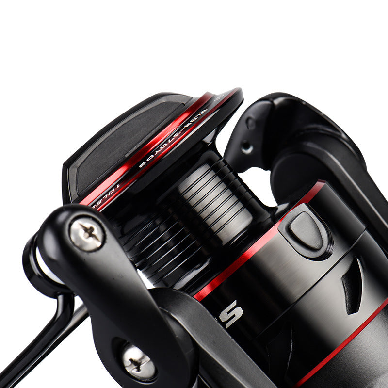 All-Metal Lure Spinning Fishing Reel & Telescopic Rod Set