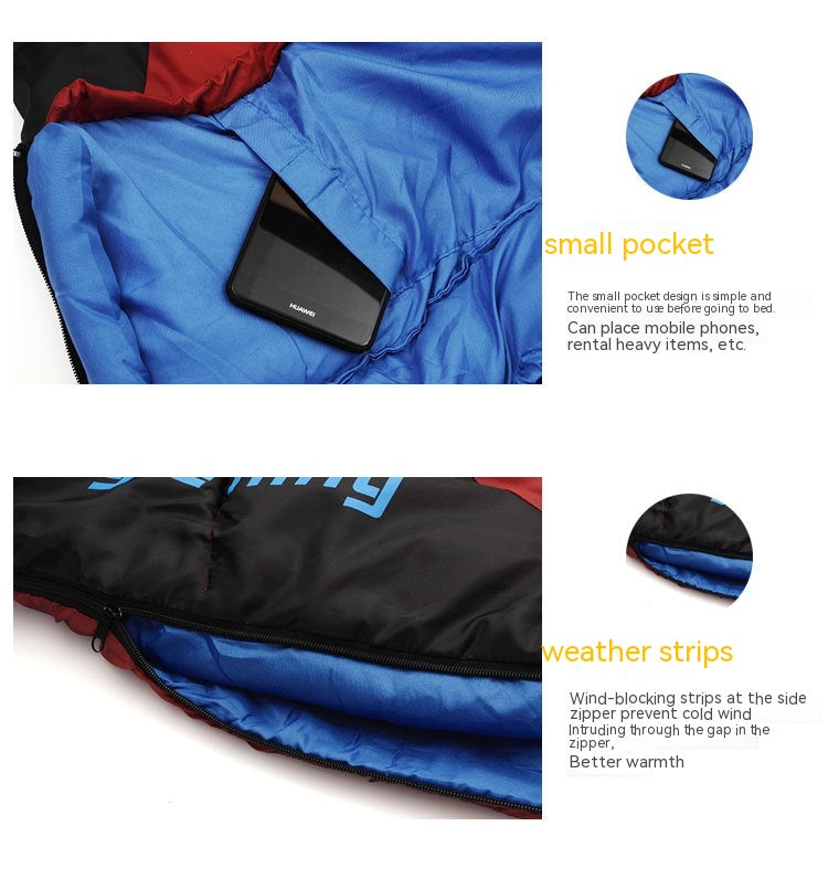 Mummy Style Autumn and Winter Camping Sleeping Bag