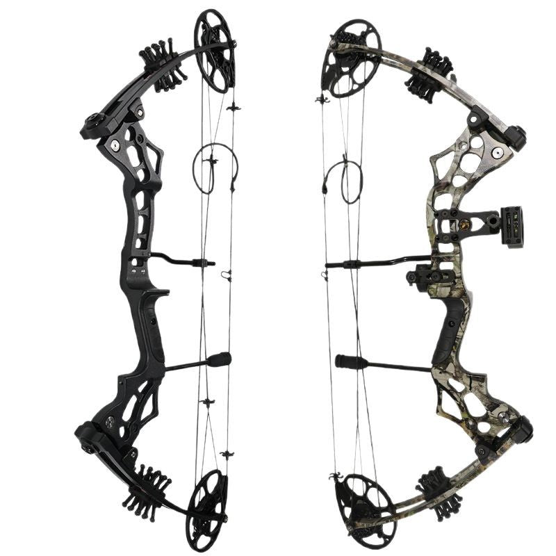 Adjustable Poundage Metal Compound Bow For Archery