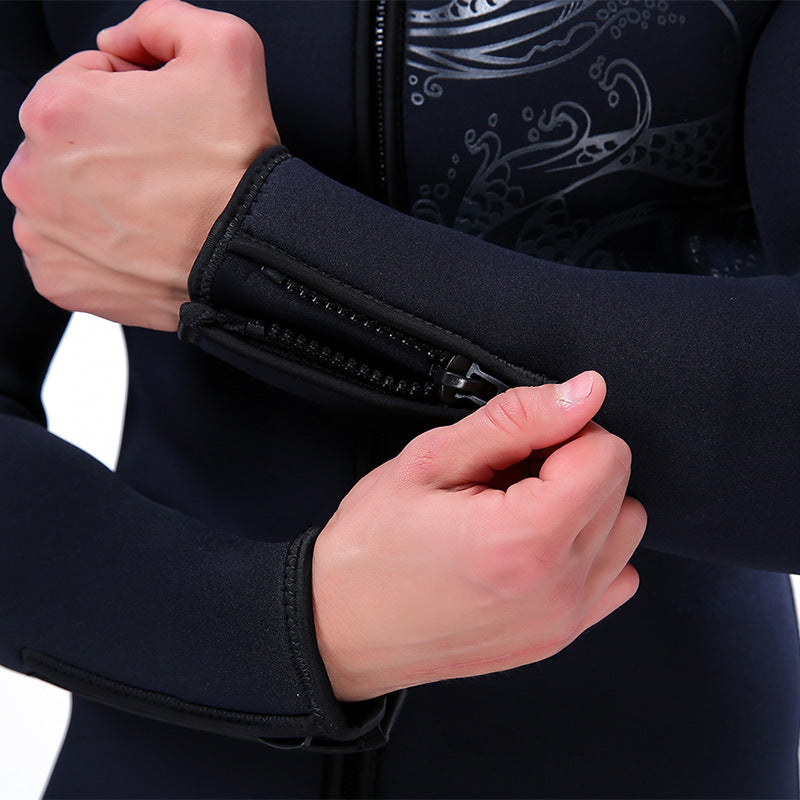 Fleece Lined Padded Diving And Surf Wetsuit