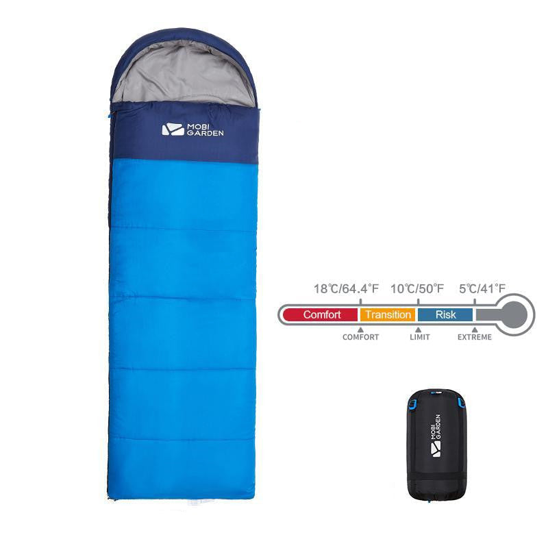 Thickened Winter Mummy Sleeping Bag for Camping