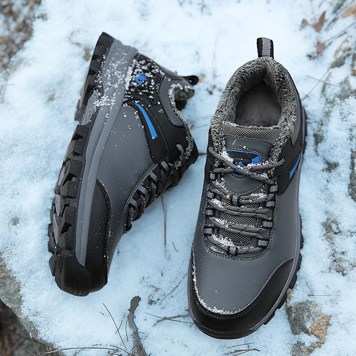 Warm Insulated Snow Boots for Outdoor Hiking