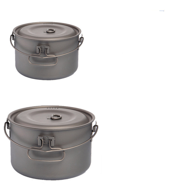 Ultralight Foldable Camping Cookware Set for Outdoor Travel
