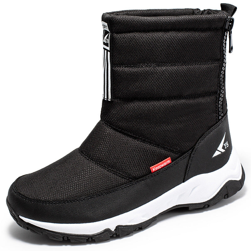 Men’s Fleece-Lined Waterproof Snow Hiking Boots