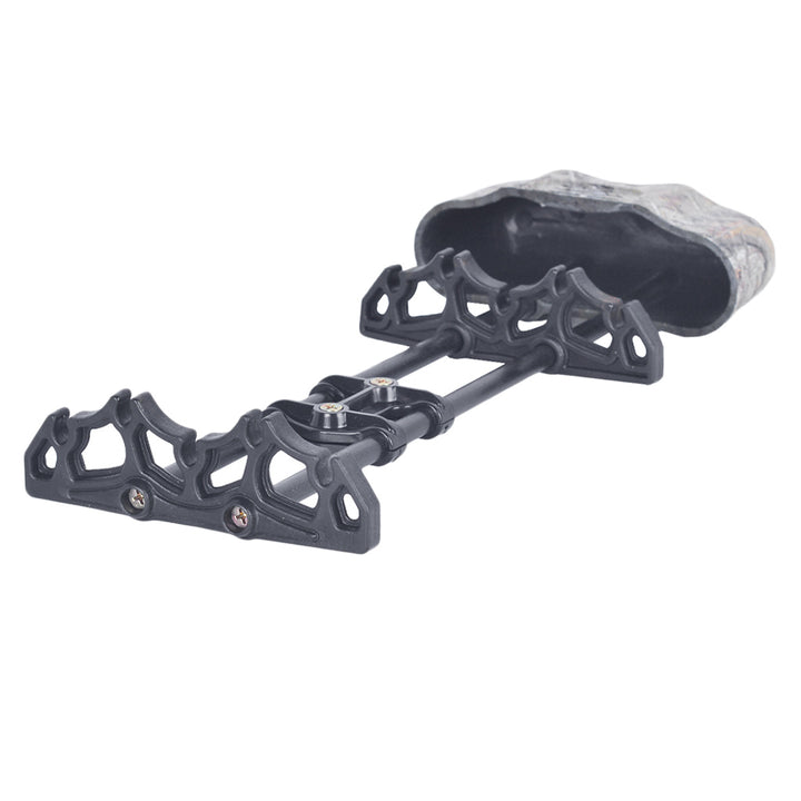 Black Camo Archery Quiver With Five Arrows