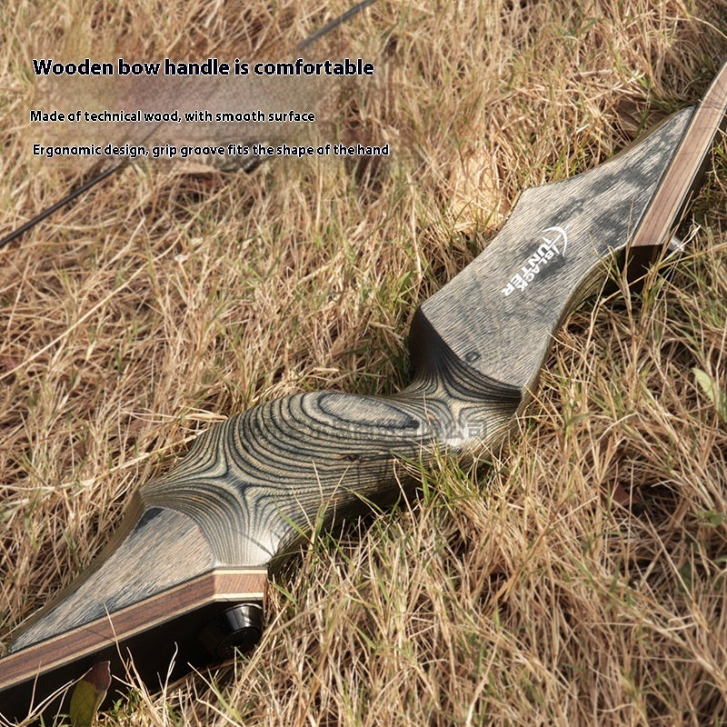Professional Traditional Wooden Archery Bow Set