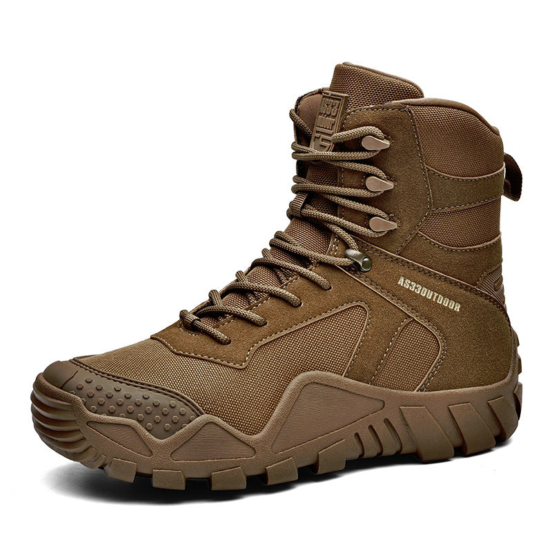 Tactical High-Top Outdoor Hiking Boots for Adventure