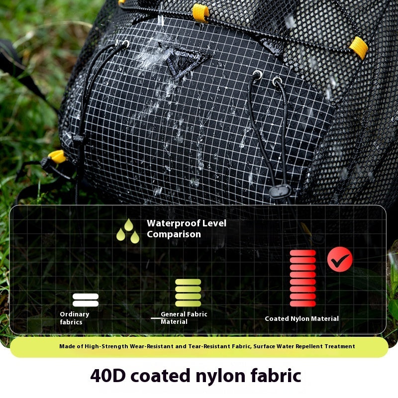 Outdoor Mountaineering Bag 9.2 gal Hiking Large Capacity Backpack